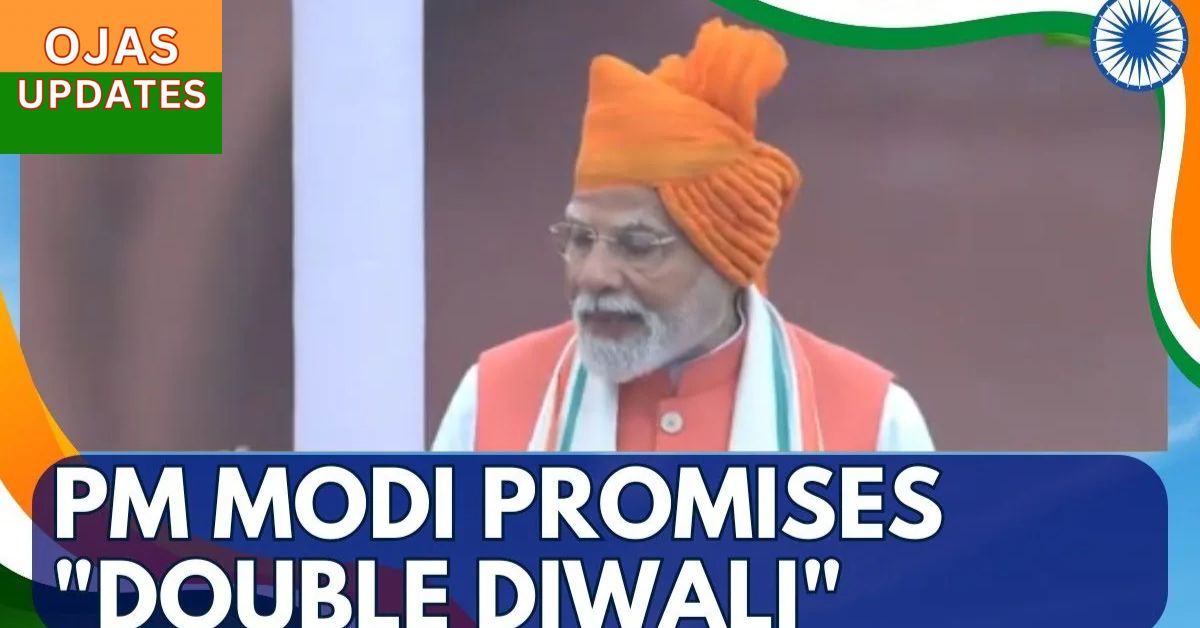 Double Diwali”: PM Modi’s GST Promise Lights Up