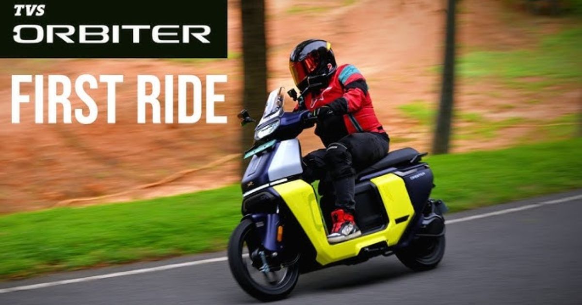 TVS Orbiter First Ride Review: A Tall-Boy EV That’s Ready to Redefine Urban Mobility