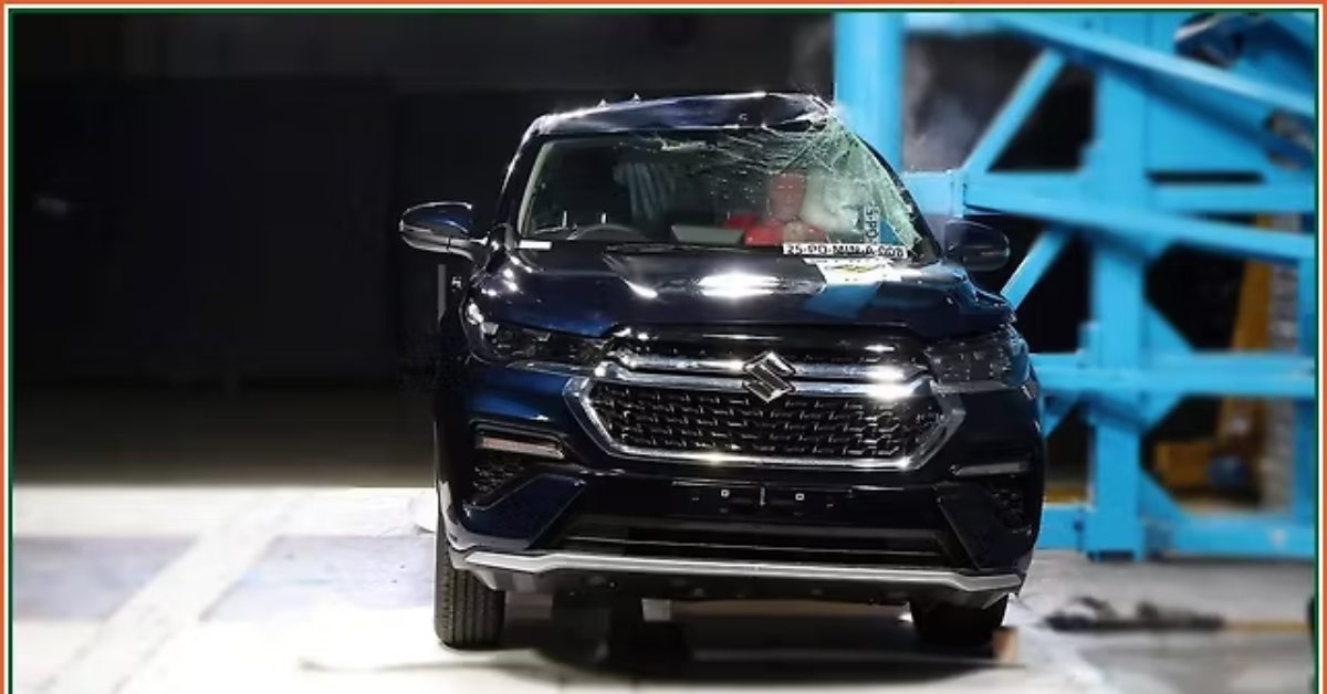 Maruti Suzuki Invicto Scores 5 Stars in BNCAP Crash Test