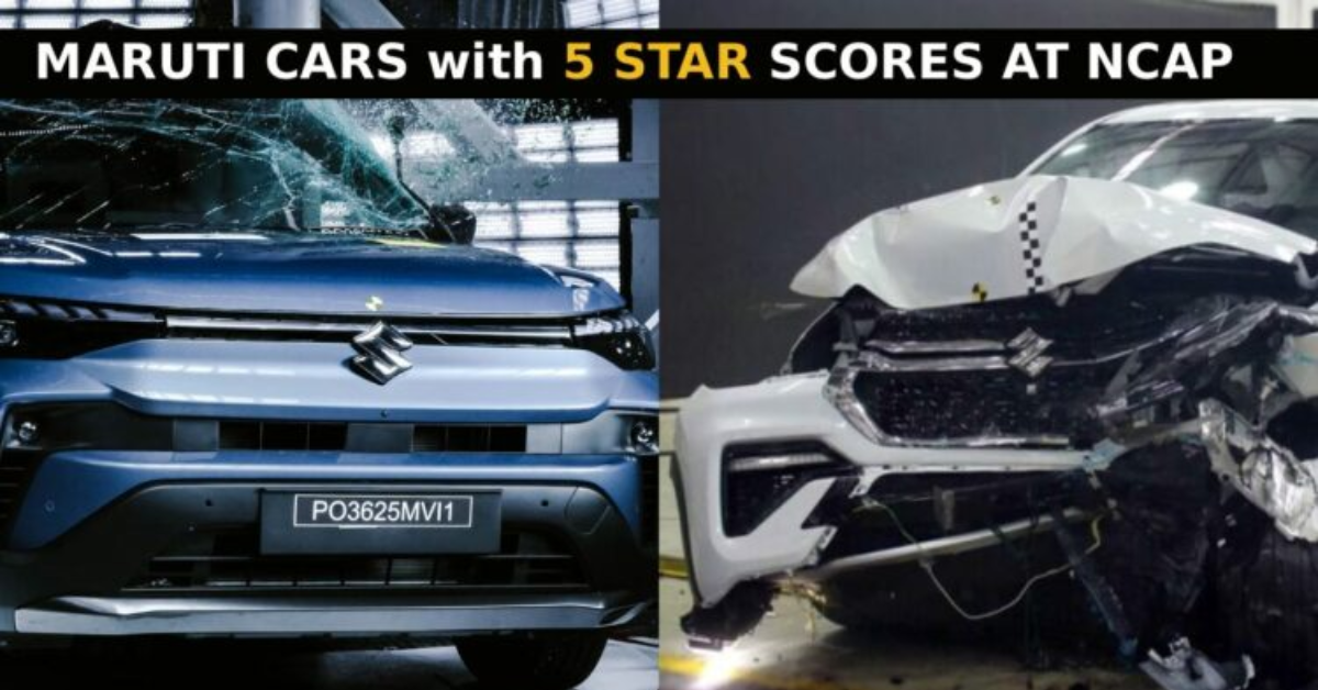 Maruti Suzuki Cars with 5-Star NCAP Rating