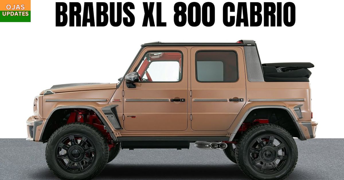 Brabus 800 XL G-Class Cabrio: The Million-Dollar Open-Air Off-Roader