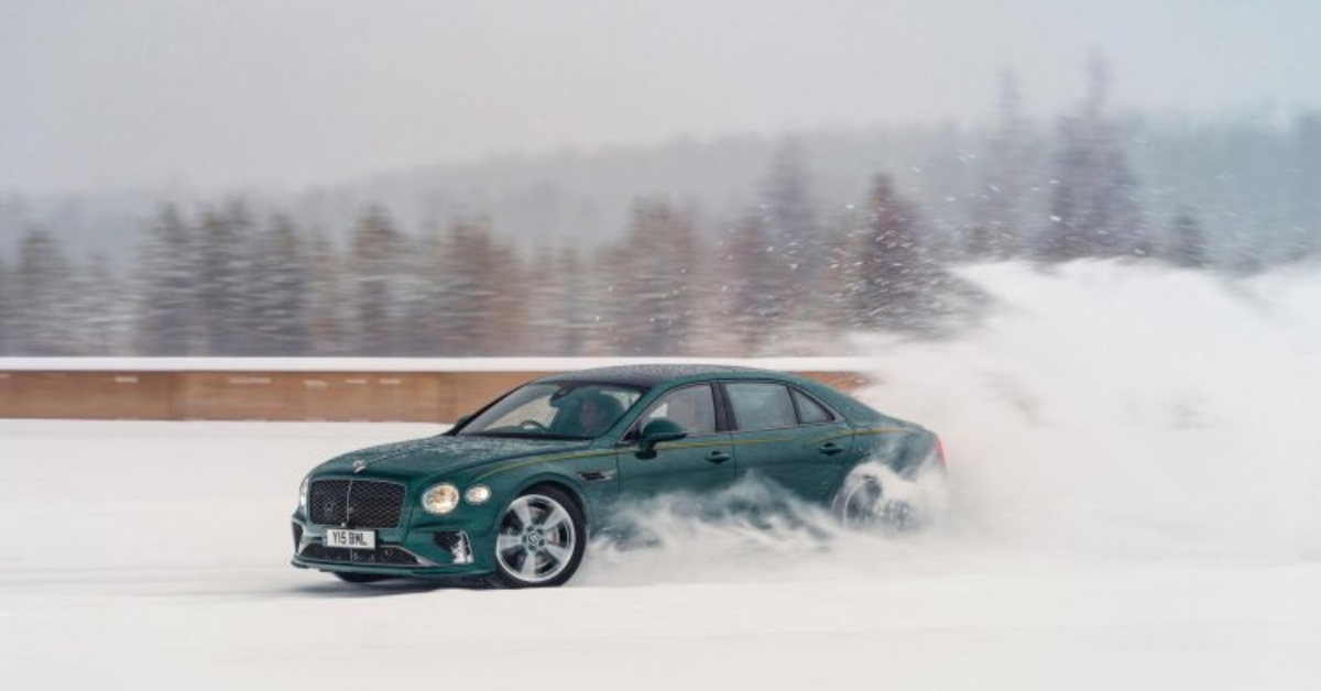 Bentley Flying Spur Speed Winter Lap Record Set in Sweden