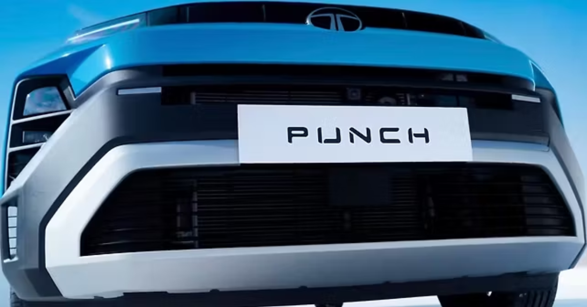 Tata Punch Facelift Exterior Revealed