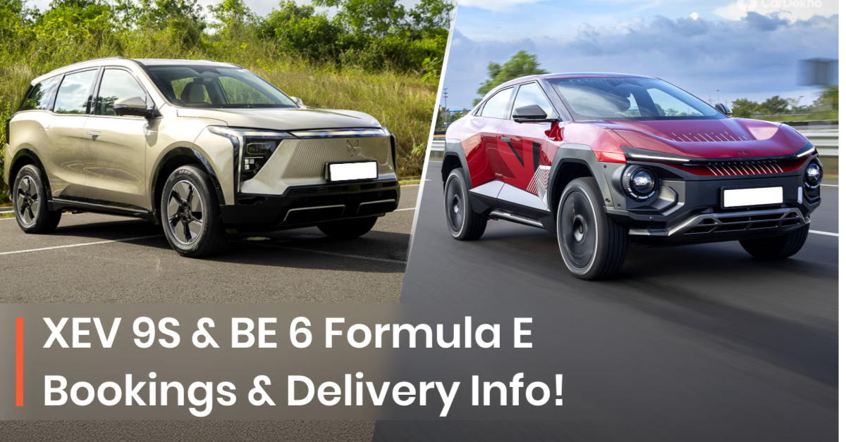 Mahindra XEV 9S & BE 6 Formula E Edition Bookings Open