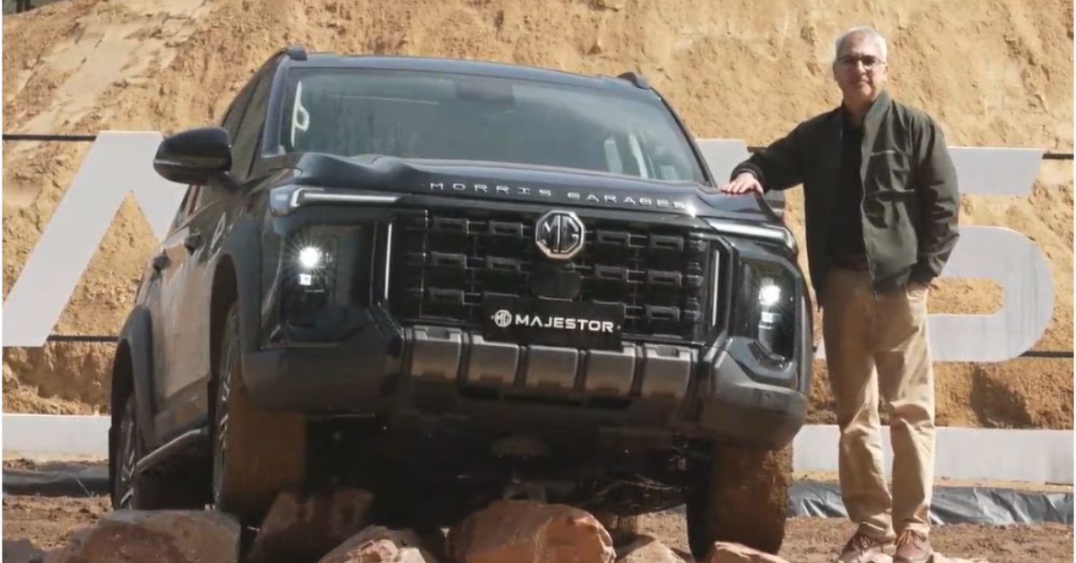 MG Majestor SUV India Unveiled