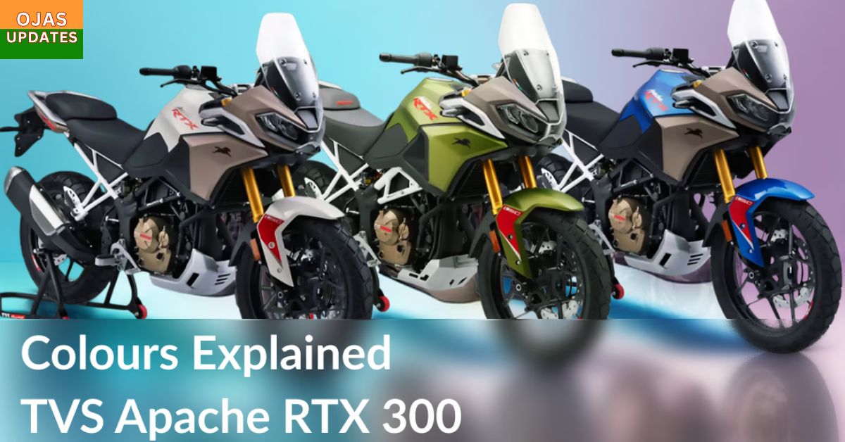 TVS Apache RTX 300: Colors That Define Adventure