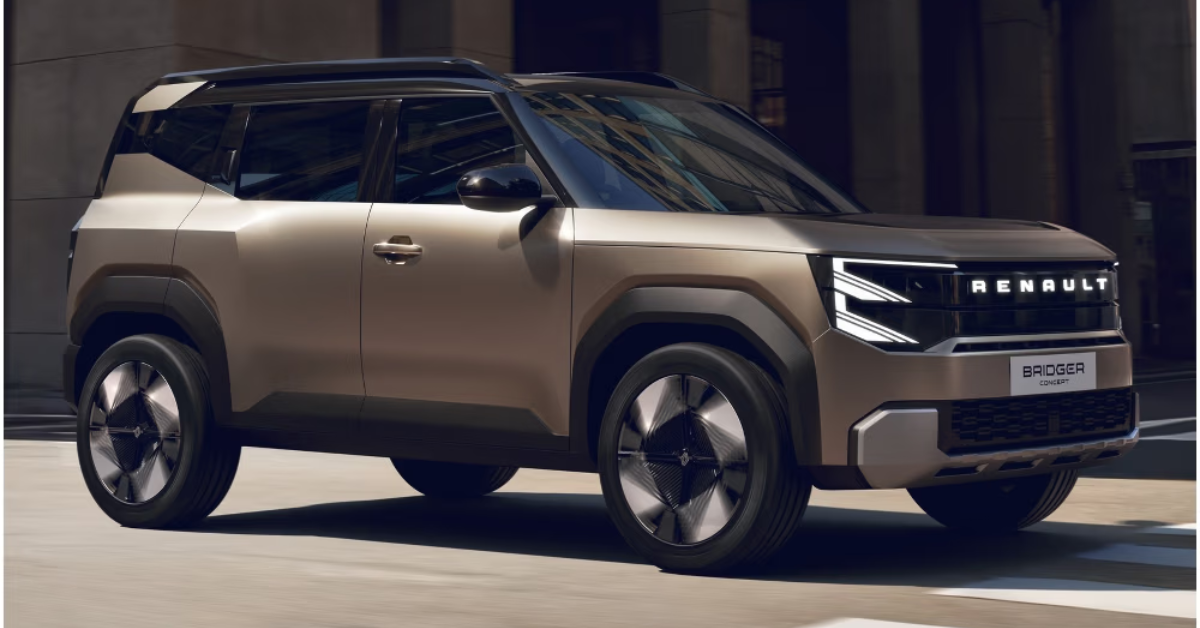 Renault Bridger Sub-4M SUV Concept Revealed