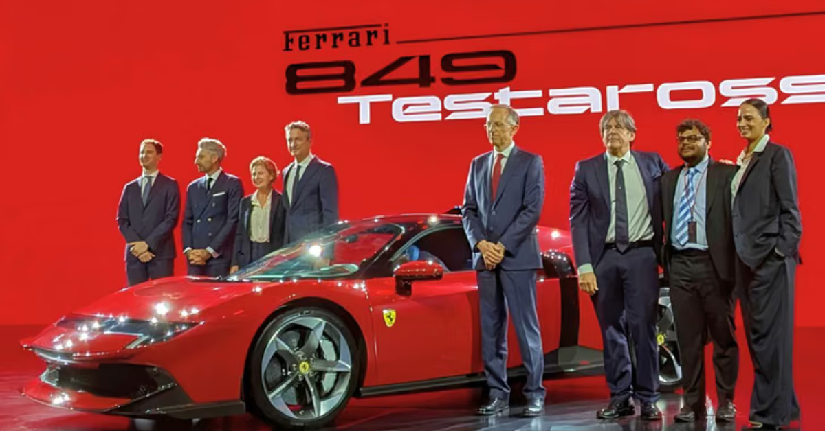 Ferrari 849 Testarossa Debuts in India