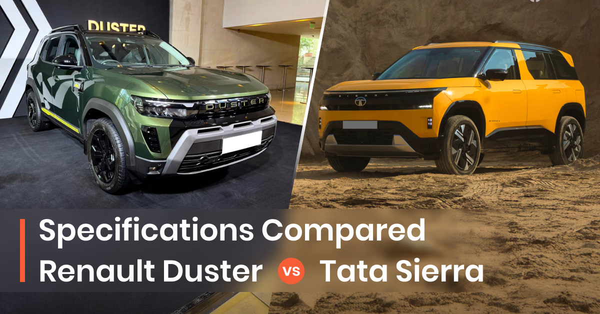 2026 Renault Duster vs Tata Sierra
