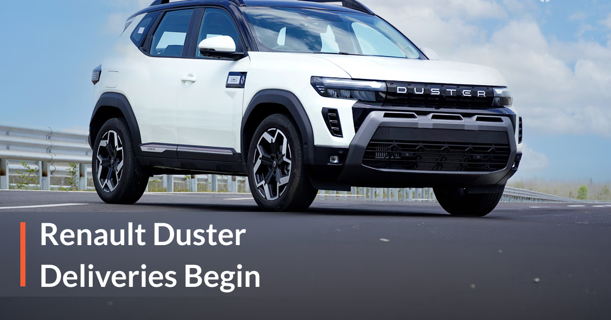 Renault Duster 2026 Deliveries Begin
