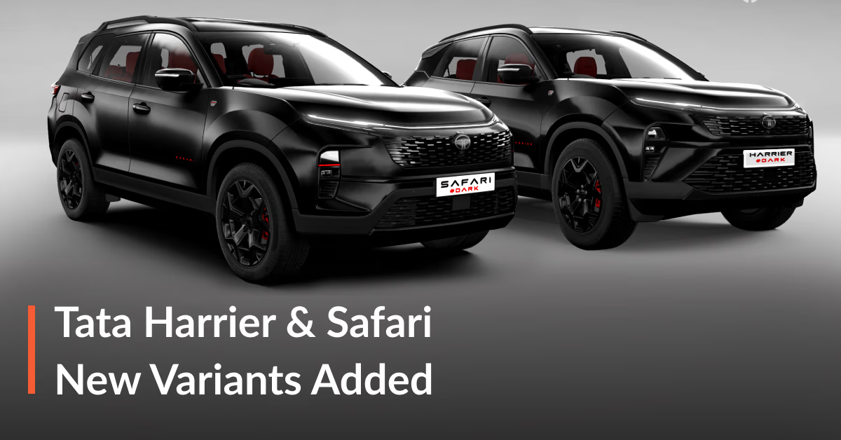 Tata Harrier & Safari New Top Variants 2026