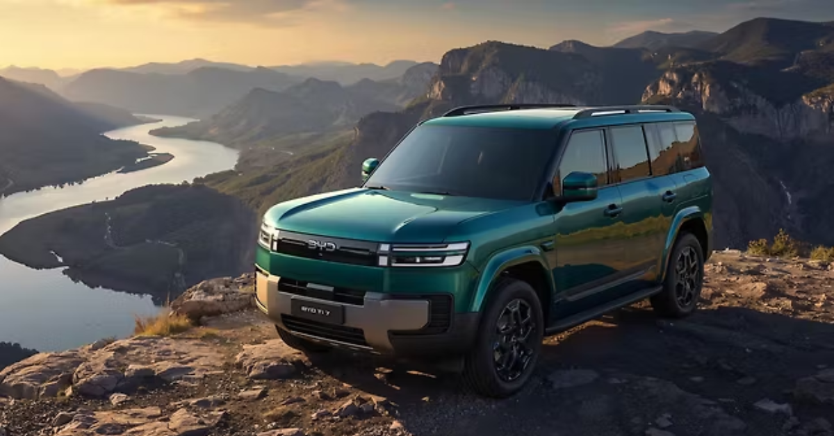 BYD Ti7 Hybrid SUV Revealed – Features, Range
