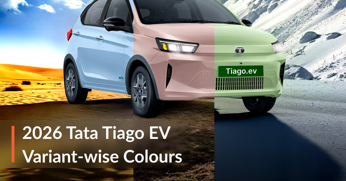 2026 Tata Tiago EV Colour Options Explained