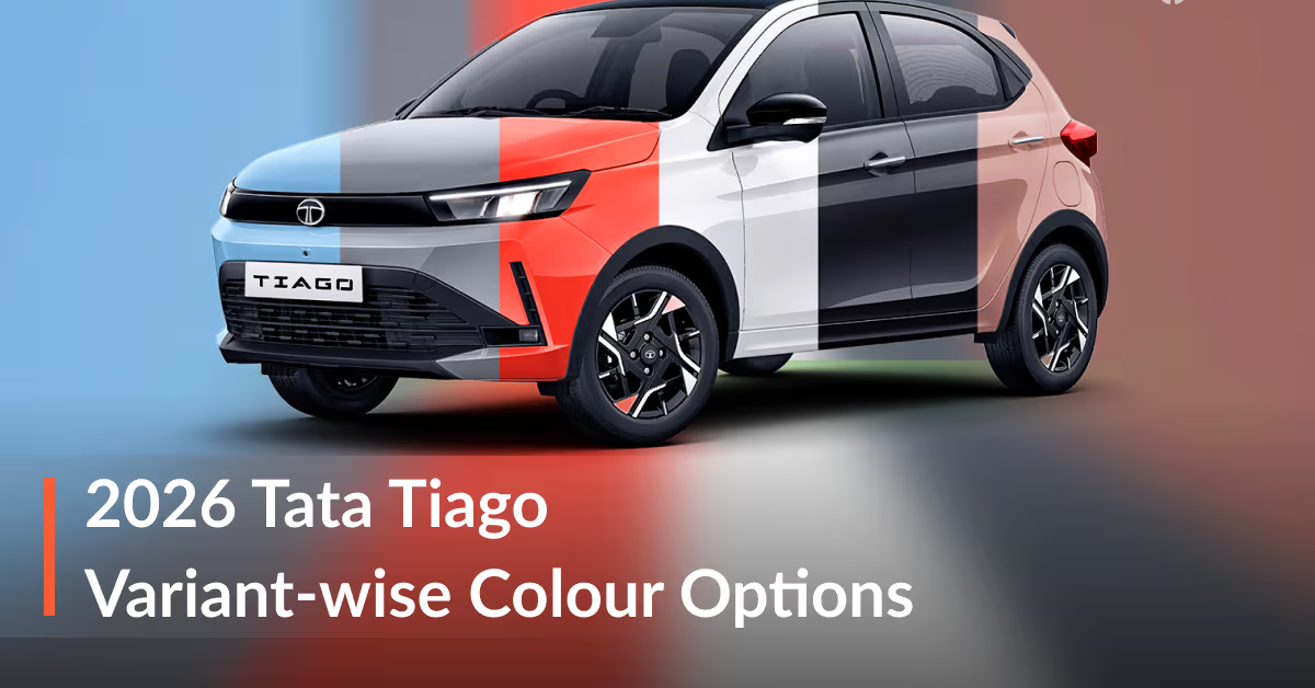 2026 Tata Tiago Colours Explained – Variant-wise Paint Options