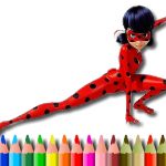 BTS LadyBug Coloring