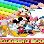 Coloring Book for Mickey Mouse