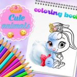 Cute Animals Coloring Book