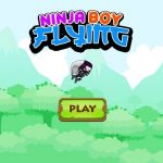 Ninja flying boy