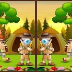 Spot 5 Differences Camping